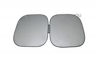 GT Auto Шторка солнцезащитная на лобов. стекло серая 150 х 70 см CM-1139