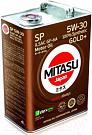Масло моторное MITASU GOLD Plus SP 5W30  4л синтетическое для бензиновых двигателей MJ-P01/4