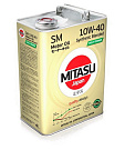 Масло моторное MITASU MOLY-TRIMER SM/CF (GAS)  10W40  4л  п/синтетическое для бензиновых дв. (MJ-M22