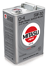 Масло моторное MITASU  SUPER DIESEL CI-4  5W30  4л  п/синтетическое  MJ220/4
