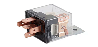 Реле напряжения 24V  5 концовое 100А (прозрачное)