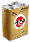 Масло моторное MITASU MOTOR OIL SL/CF (GAS) 10W-40  4л  п/синтетическое MJ124/4