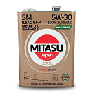 Масло моторное MITASU MOLY-TRIMER SM/CF 5W-30  4л синтетическое для бензиновых двтгателей  MJ-M11/4