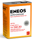 ENEOS Gasoline Super  5W30 SL (п/синт)   4л 
