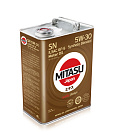 Масло моторное MITASU MOTOR OIL SN  5W30  4л п/синтетическое для бензиновых двигателей  MJ-120/4