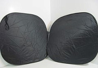 GT Auto Шторка солнцезащитная на лобов. стекло серая 142 х 67 см CM-1138