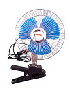 Вентилятор 8" SKYWAY 12V на клипсе