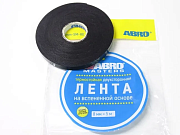 ABRO MASTERS Лента клейкая двухсторонняя  8мм х 5м черная
