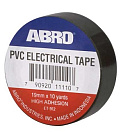 "ABRO" Изолента ПВХ  19мм x 9.1м.черная