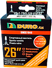 DURO Велокамера 26" (26х2,125 A/V)