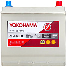 АКБ YOKOHAMA   75D23L 65 а/ч CCA 650 (232*173*220)